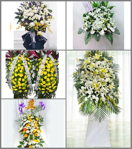 广西来宾象州县白事花篮预定